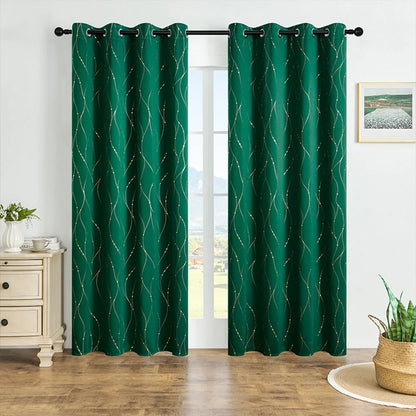 Blackout Curtains Noise Reducing Grommet Top