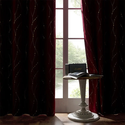 Blackout Curtains Noise Reducing Grommet Top