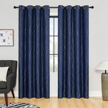 Blackout Curtains Noise Reducing Grommet Top