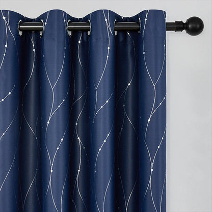 Blackout Curtains Noise Reducing Grommet Top