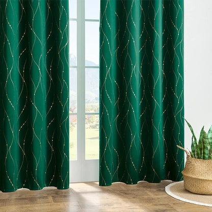 Blackout Curtains Noise Reducing Grommet Top