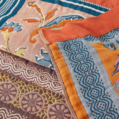 Blanket 100% Cotton All-Season Machine Washable