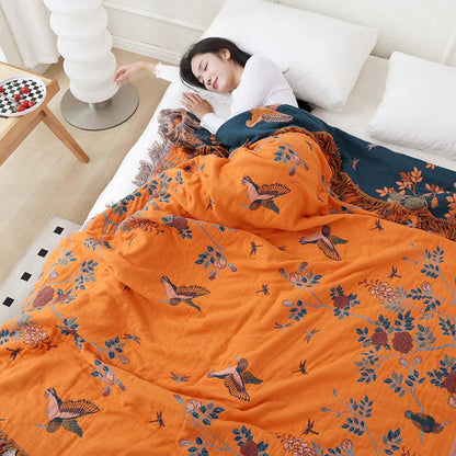 Blanket 100% Cotton Multi-Layer Gauze