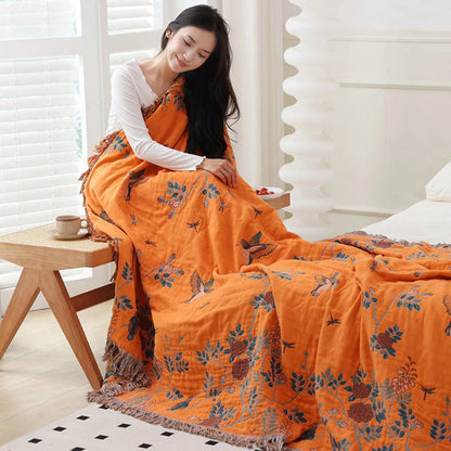 Blanket 100% Cotton Multi-Layer Gauze