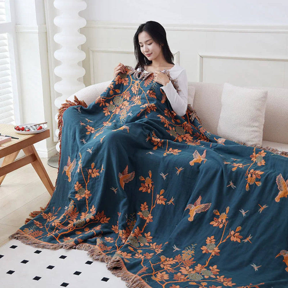Blanket 100% Cotton Multi-Layer Gauze