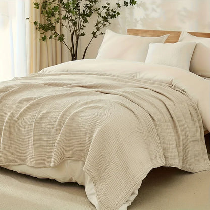 Blanket Cotton Muslin Six-Layer Breathable Machine Washable