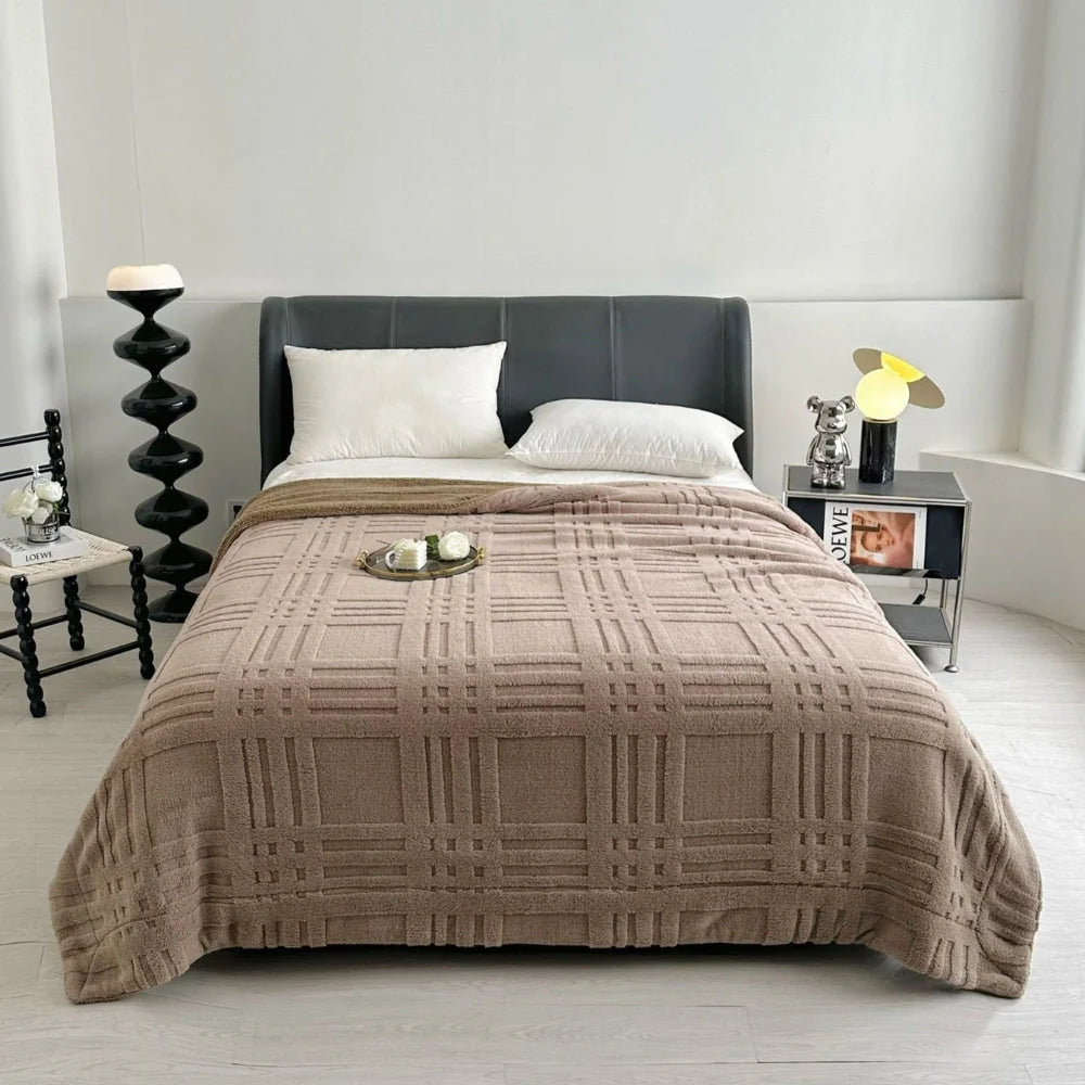Blanket Double-Layer Microfiber All-Season Warmth