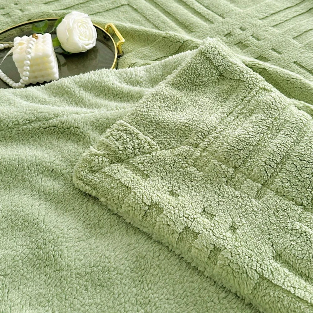 Blanket Double-Layer Microfiber All-Season Warmth