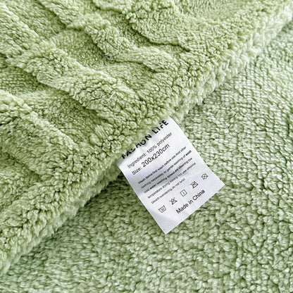 Blanket Double-Layer Microfiber All-Season Warmth