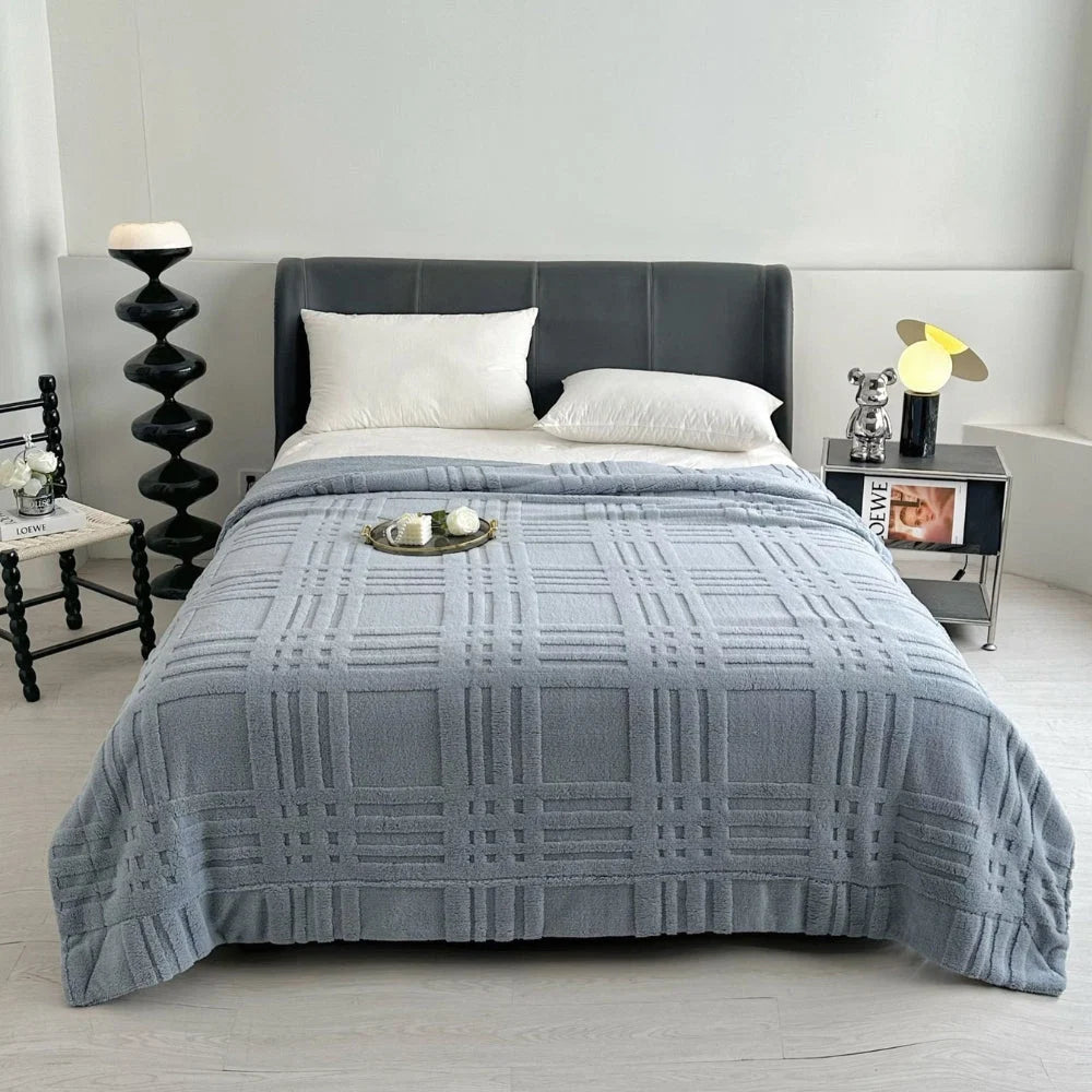 Blanket Double-Layer Microfiber All-Season Warmth