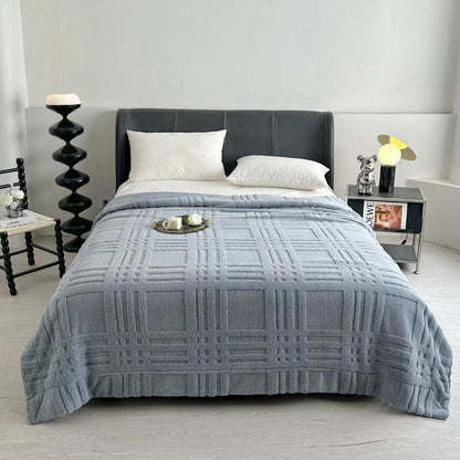 Blanket Double-Layer Microfiber All-Season Warmth