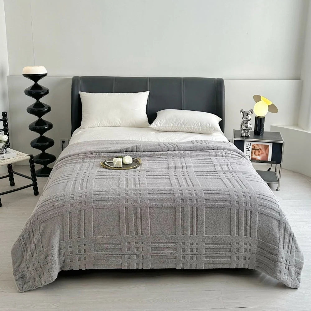 Blanket Double-Layer Microfiber All-Season Warmth