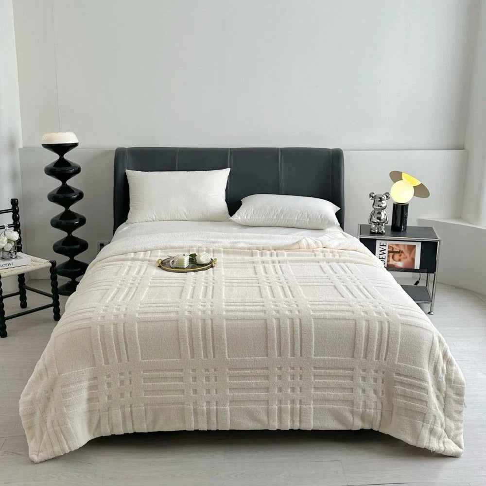 Blanket Double-Layer Microfiber All-Season Warmth