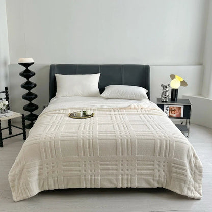 Blanket Double-Layer Microfiber All-Season Warmth
