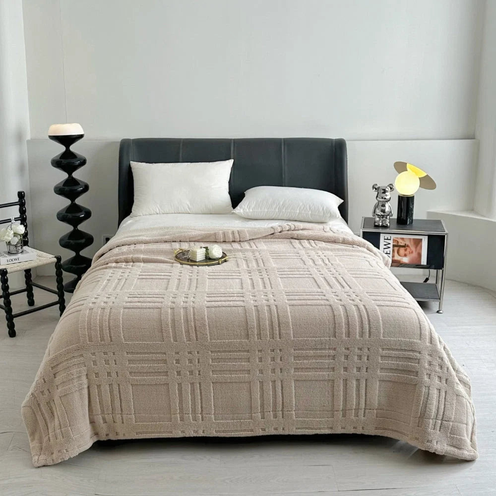Blanket Double-Layer Microfiber All-Season Warmth