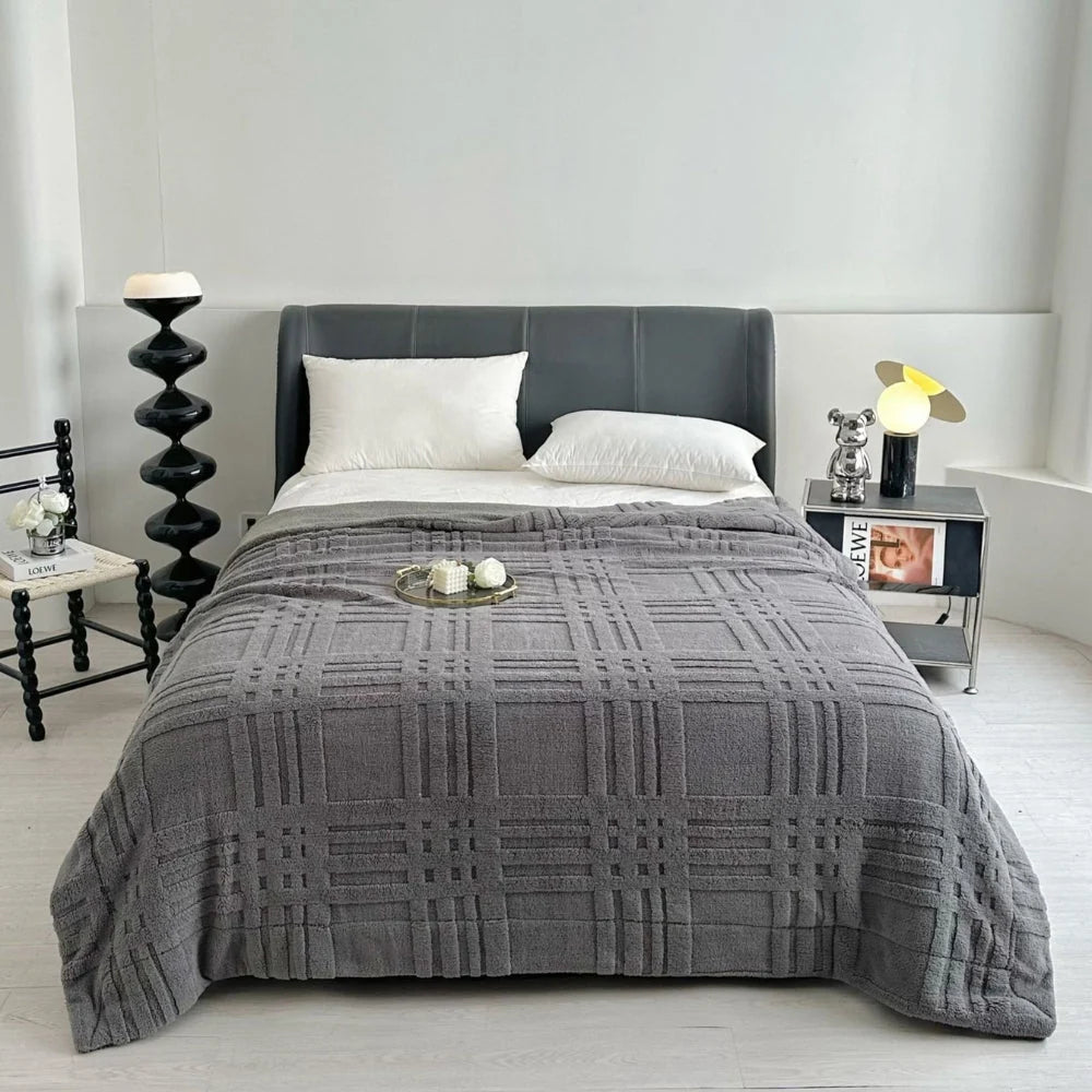 Blanket Double-Layer Microfiber All-Season Warmth