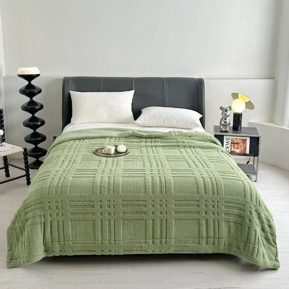Blanket Double-Layer Microfiber All-Season Warmth