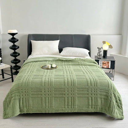 Blanket Double-Layer Microfiber All-Season Warmth