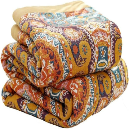 Blanket Reversible Cooling Cotton Machine Washable