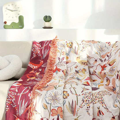 Blanket Reversible Cotton Lightweight & Breathable