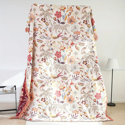 Blanket Reversible Cotton Lightweight & Breathable