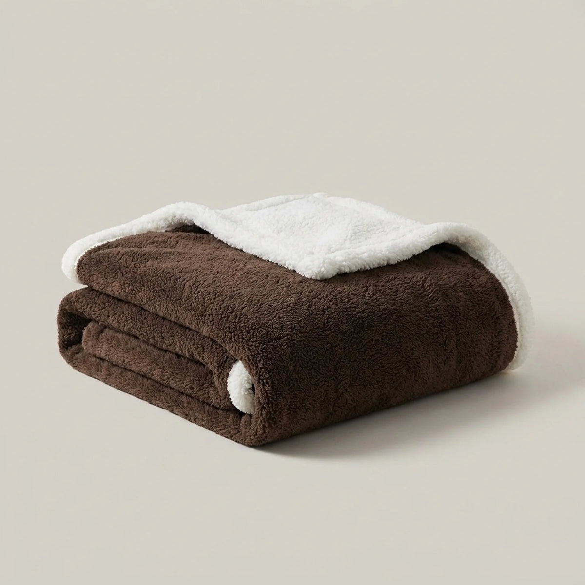 Blanket Reversible Microfiber Flannel & Lambswool Water-Repellent