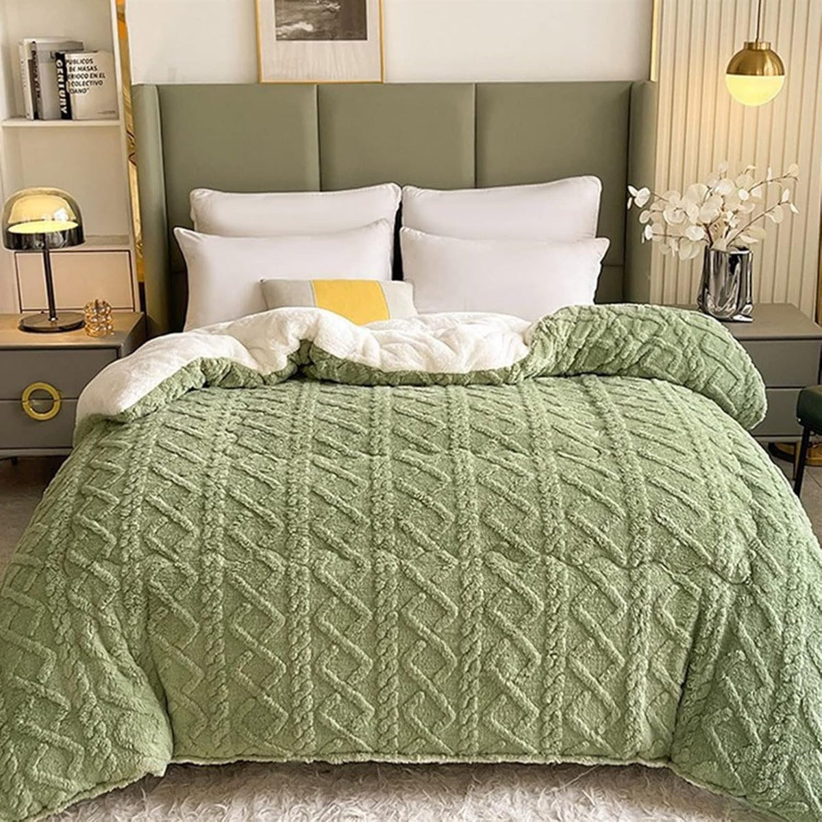 Blanket Reversible Sherpa Fleece