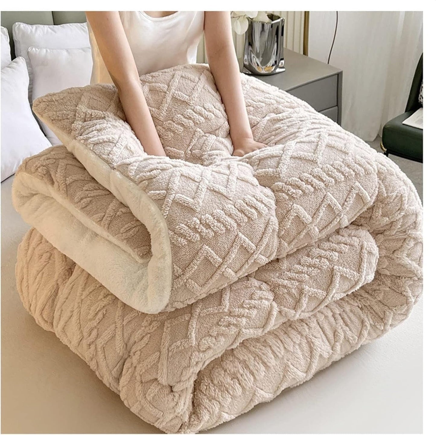 Blanket Reversible Sherpa Fleece