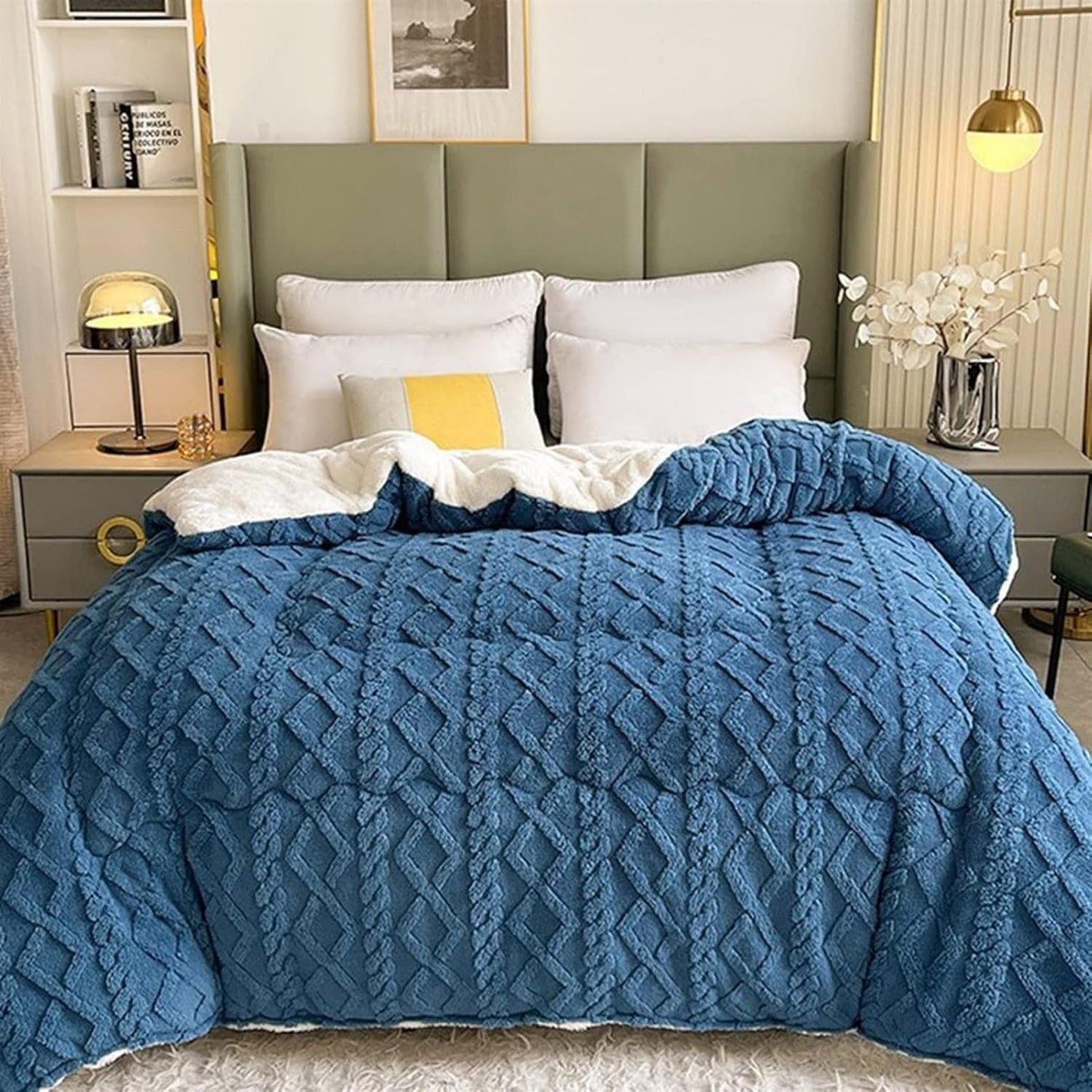 Blanket Reversible Sherpa Fleece