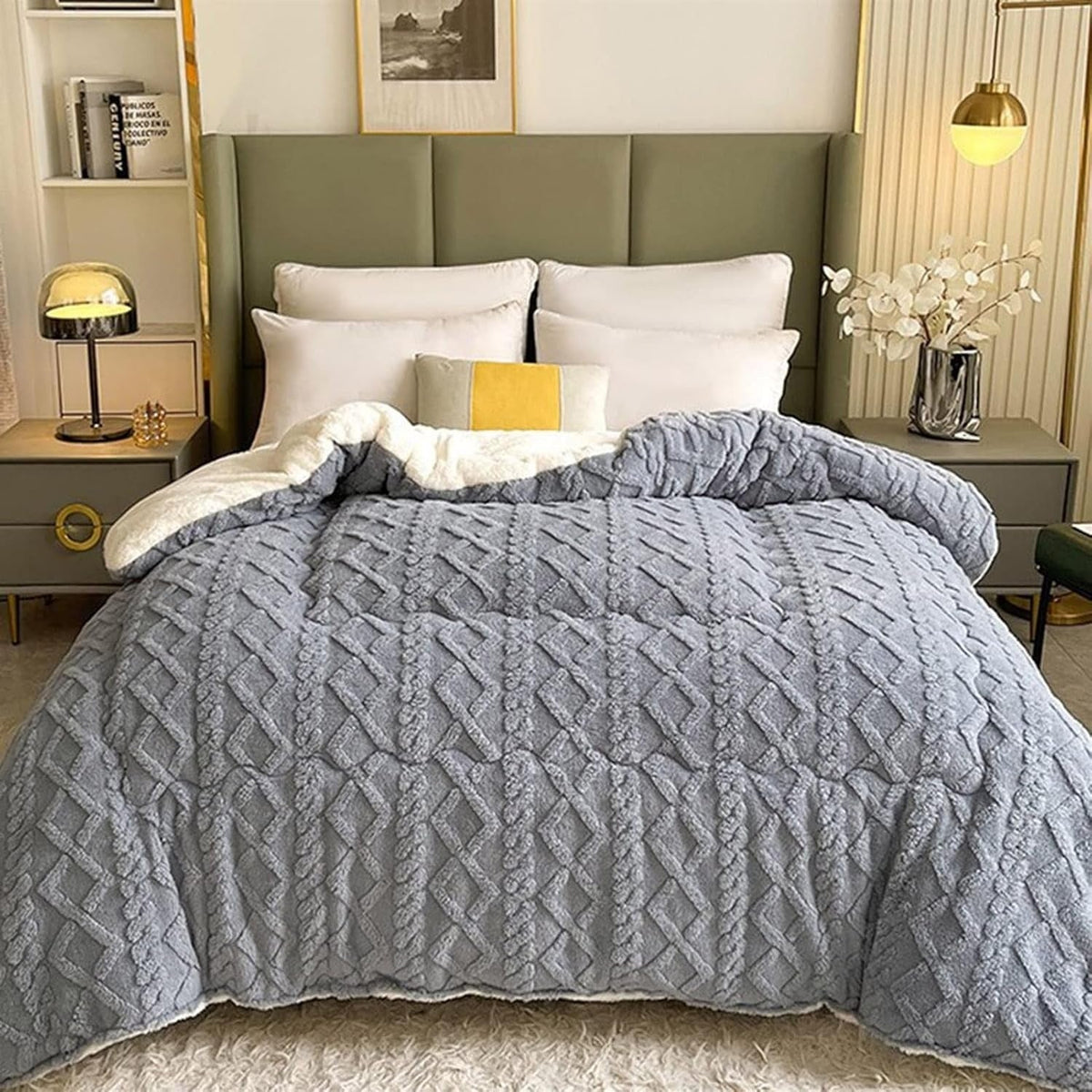 Blanket Reversible Sherpa Fleece