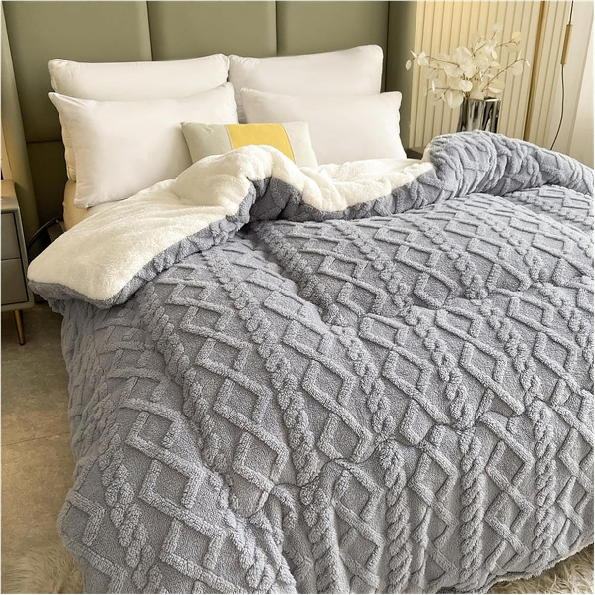 Blanket Reversible Sherpa Fleece