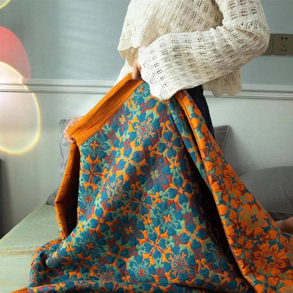 Blanket Six-Layer Organic Cotton Hypoallergenic