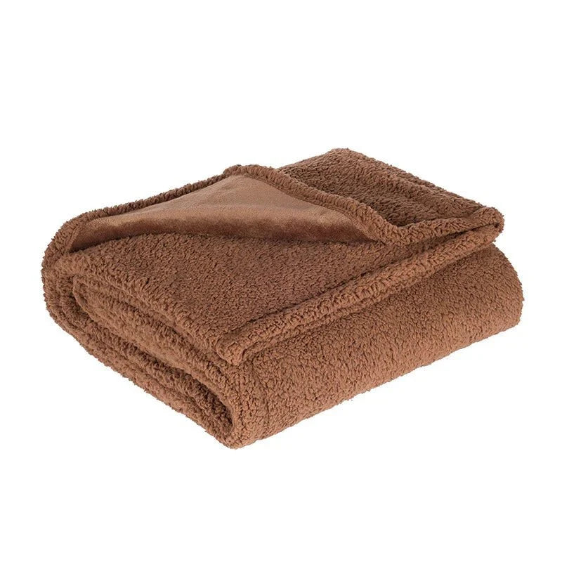 Blanket Waterproof Soft Fleece Machine Washable