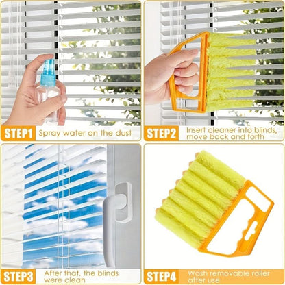 Blind & Vent Cleaning Brush Microfiber Washable Reusable