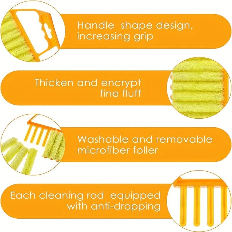 Blind & Vent Cleaning Brush Microfiber Washable Reusable