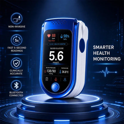 Blood Glucose Monitor Non-Invasive Laser Scan Compact Design
