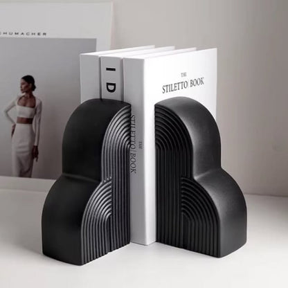 Bookends Ceramic Cloud Shaped Nordic Set of 2