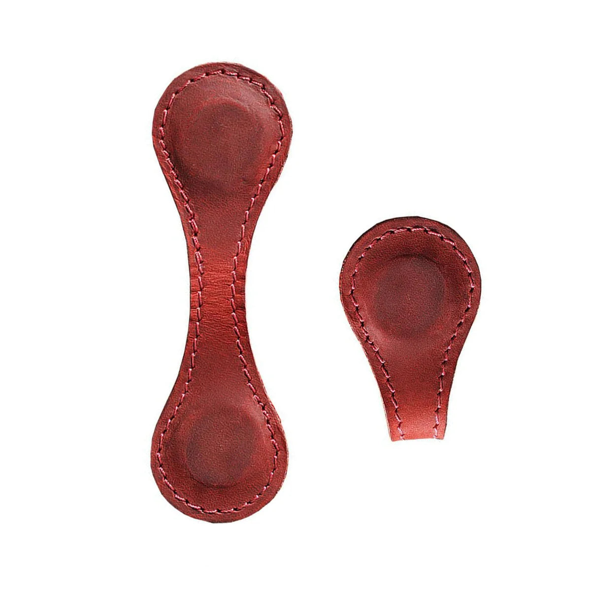 Bookmark Clips Genuine Leather Magnetic Set of 2