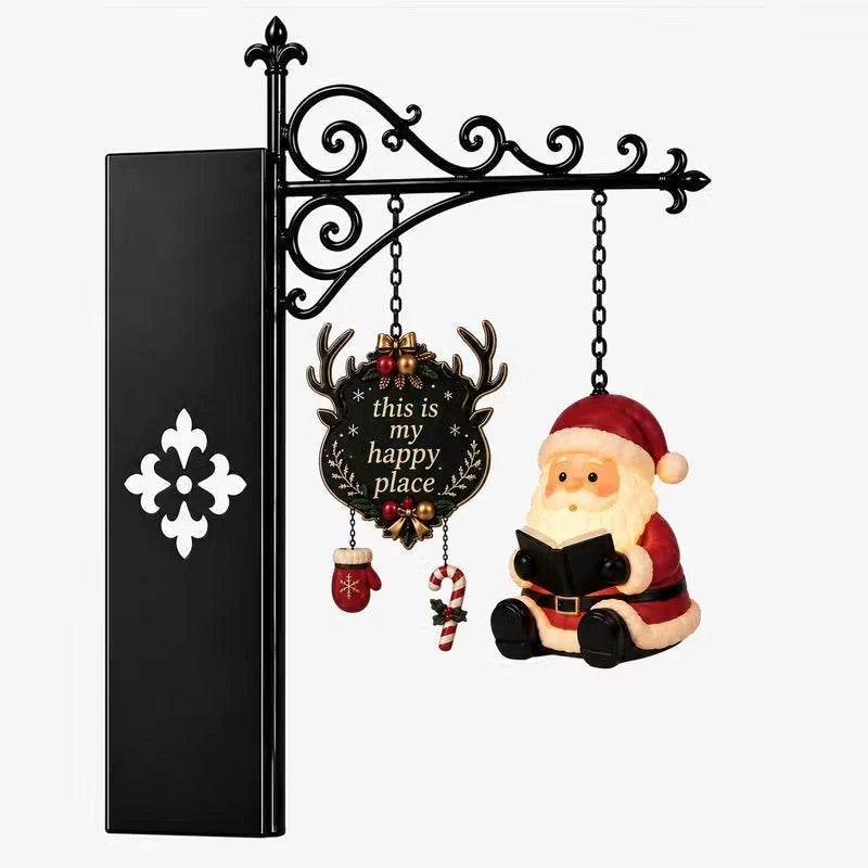Bookshelf Lamp Hanging Style Warm LED Christmas Decor