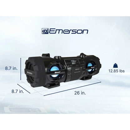 Boombox Bluetooth 60W Dual Subwoofers