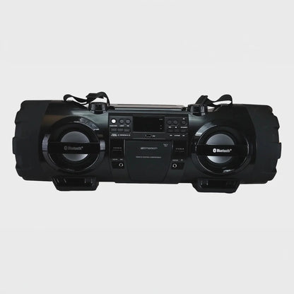 Boombox Bluetooth 60W Dual Subwoofers