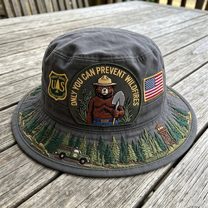 Boonie Hat Wide Brim Adjustable Chin Cord