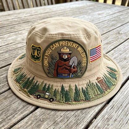 Boonie Hat Wide Brim Lightweight Adjustable Chin Cord