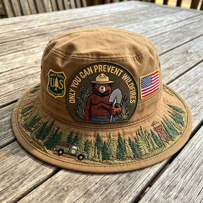 Boonie Hat Wide Brim Lightweight Adjustable Chin Cord