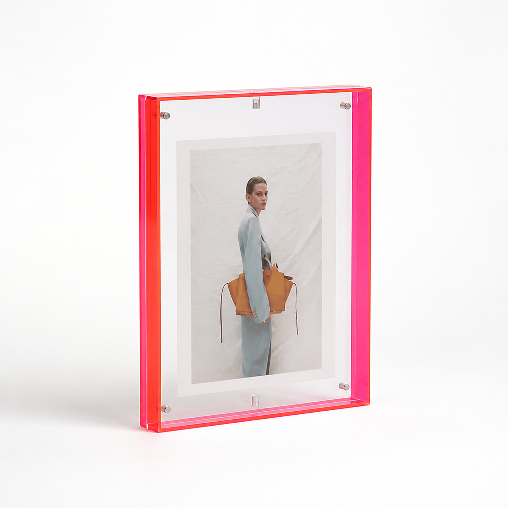 Borderless Floating Clear Acrylic Photo Frame