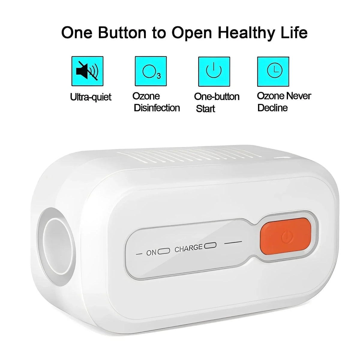 CPAP Cleaner Ozone Sanitizing USB-Rechargeable 30-Minute Cycle