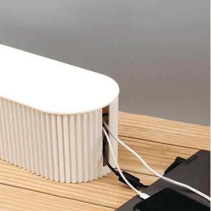 Cable Management Box Plastic Power Strip & Cable Storage