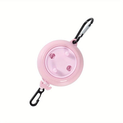 Camping Clothesline Adjustable Elastic Rope Reinforced Clips