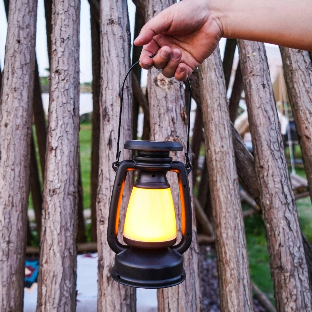 Camping Lantern Dimmable LED Solar & USB
