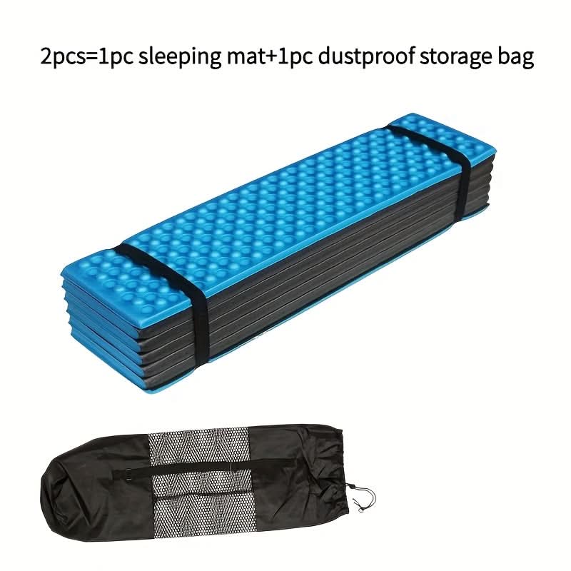Camping Sleeping Mat Foldable Moisture-Resistant Insulated R-Value 2.6